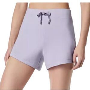 SPANX AIRESSENTIALS SHORT, 4" Small Violet Air